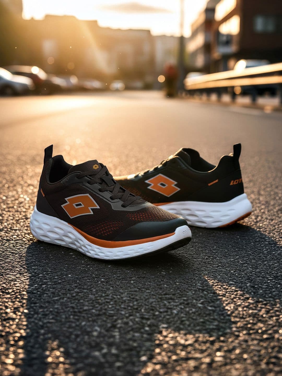 Lotto Men Aerostep Green Running Shoes - view 1