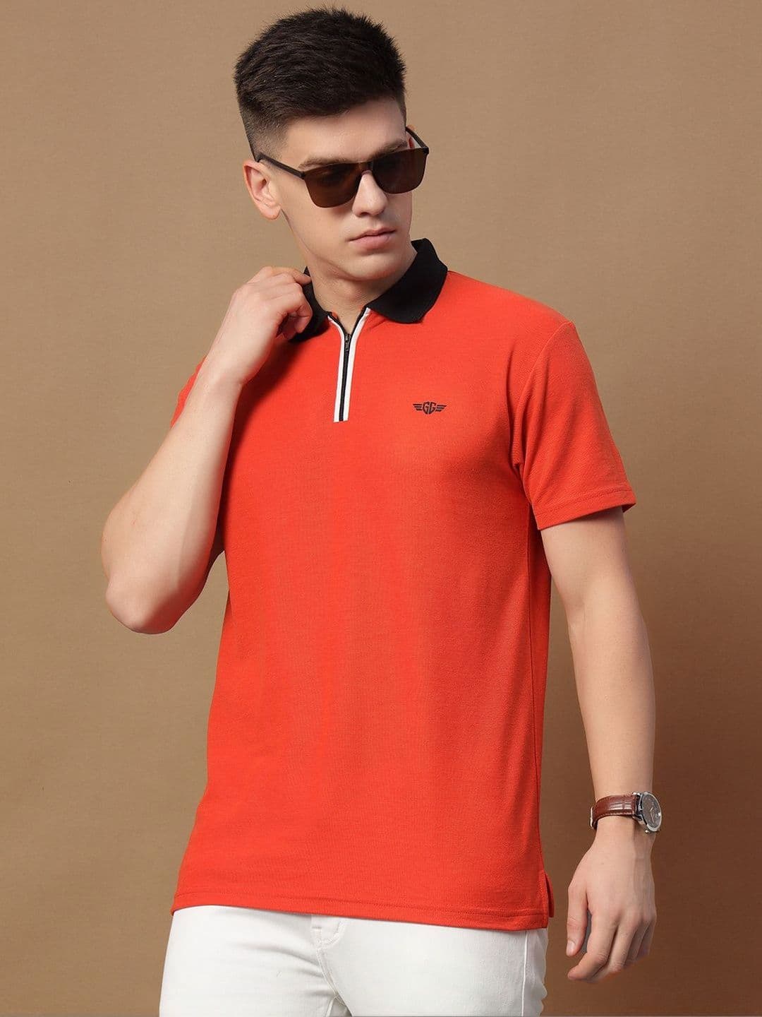 OPERATIVE Men Polo Collar T-shirt - view 1