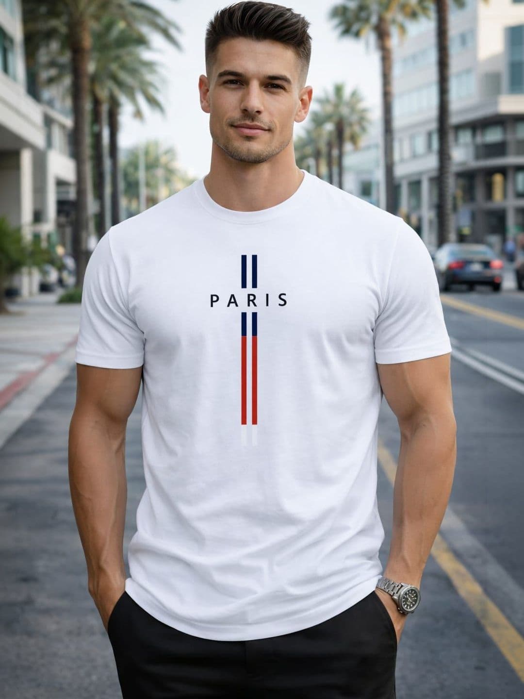 WILD ELEPHANT Men Typography Printed T-shirt - view 1
