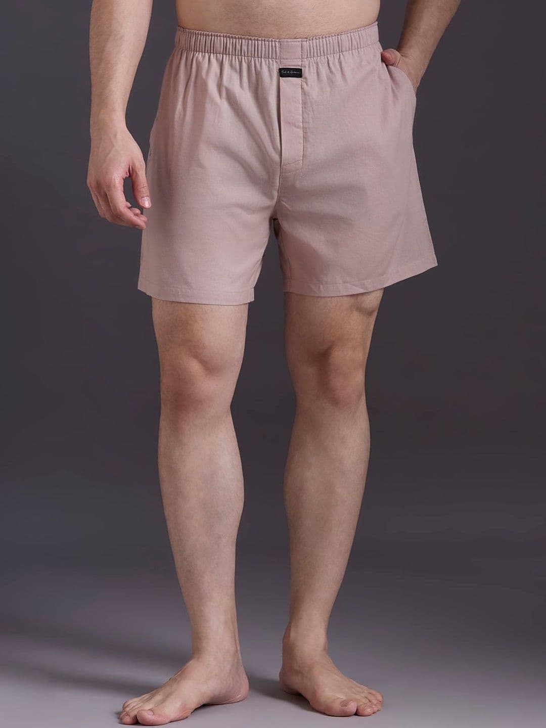 Mast & Harbour Men Pack Of 2 Pure Cotton Mid-Rise Boxer