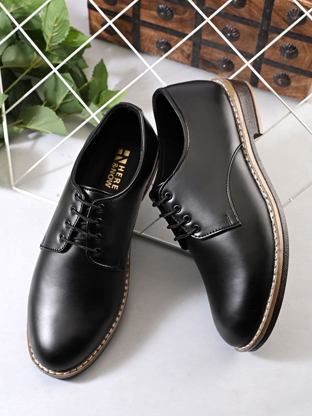 HERE&NOW Men Lace-Ups Formal Derbys - view 1