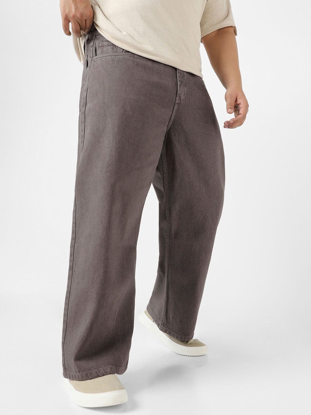 Urbano Plus Men Washed Non-Stretchable Relaxed Fit Jeans - view 1