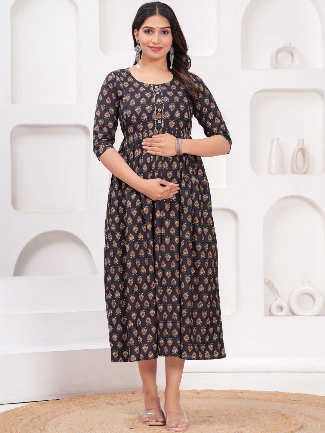 Moda Rapido Women Floral Printed Floral Anarkali Kurta - view 1