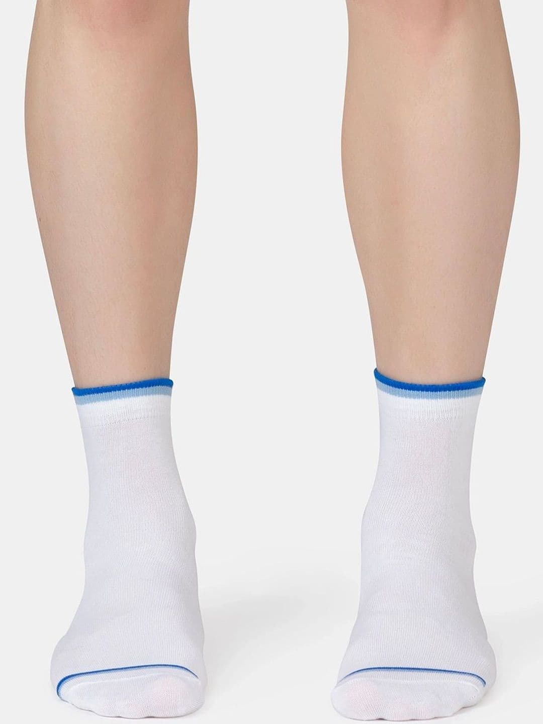 Jockey Pack Of 2 Compact Cotton Stretch Low Show Socks With StayFresh Treatment-7052 - view 1