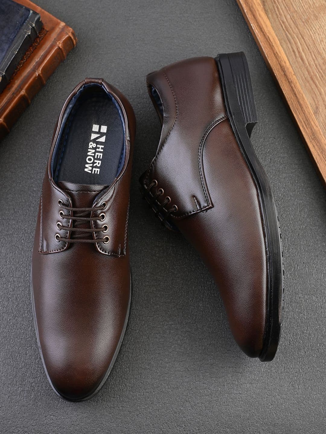 HERE&NOW Men Lace-Ups Formal Derbys - view 1