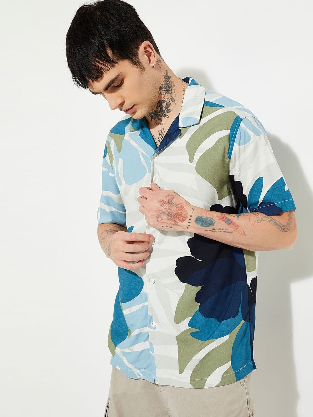 max Men Floral Printed Casual Shirt - view 1