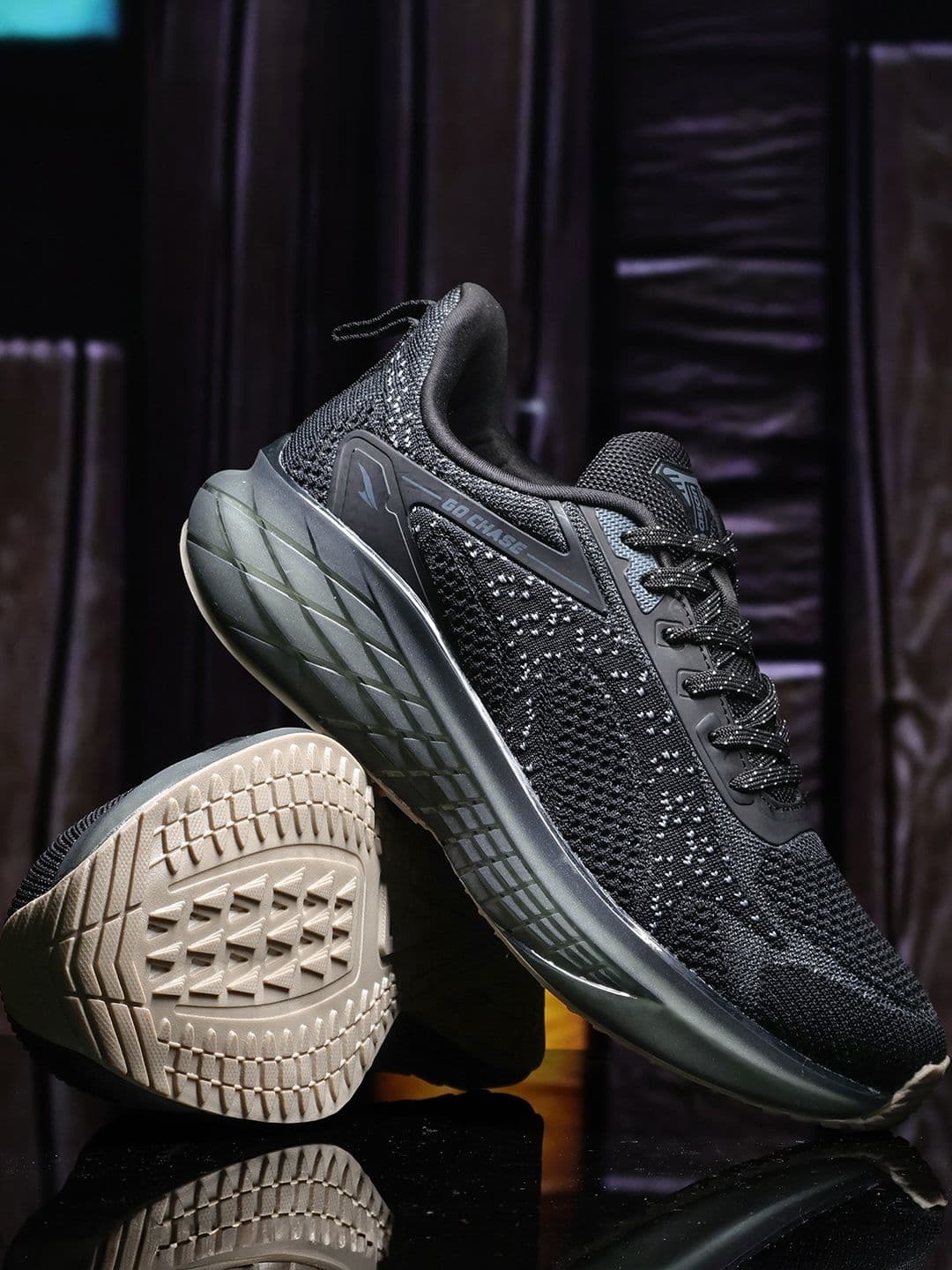 ASIAN Men Mesh Running Non-Marking Shoes - view 1