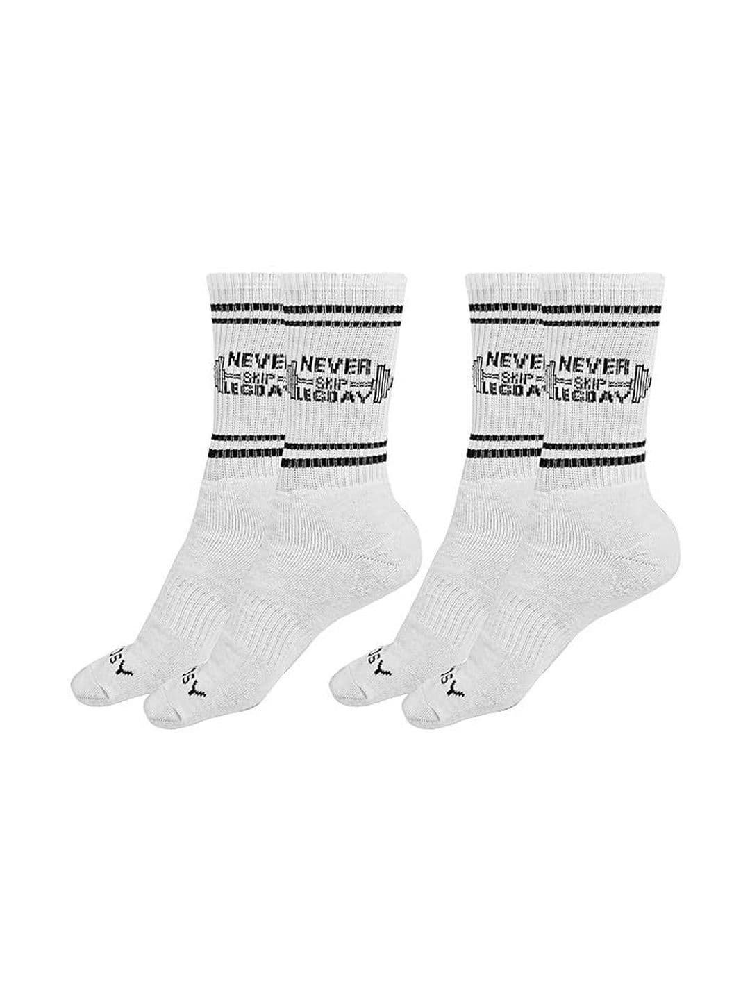 TENDSY Men Pack Of 2 Patterned Calf Length Socks - view 1