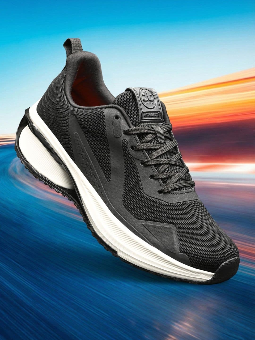 OFF LIMITS Apexrun Black Mesh Running Shoes - view 1