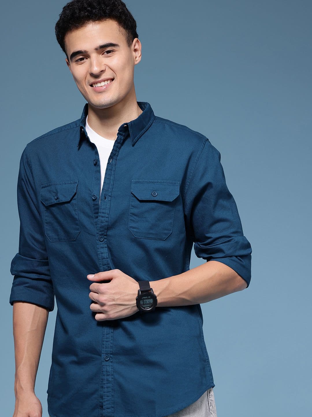 HERE&NOW Pure Cotton Casual Shirt - view 1