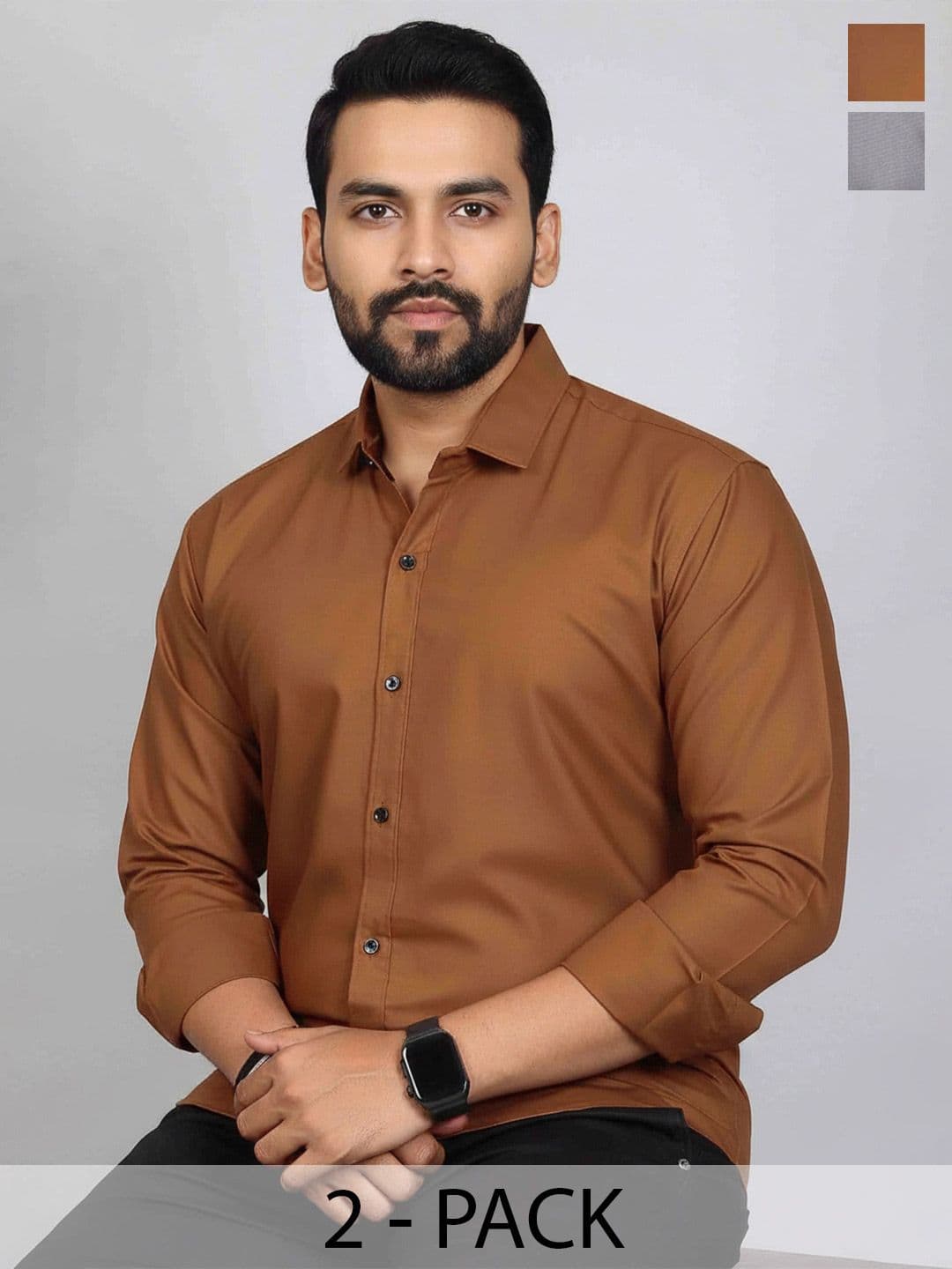 Blue Dove Men Comfort Casual Shirt - view 1