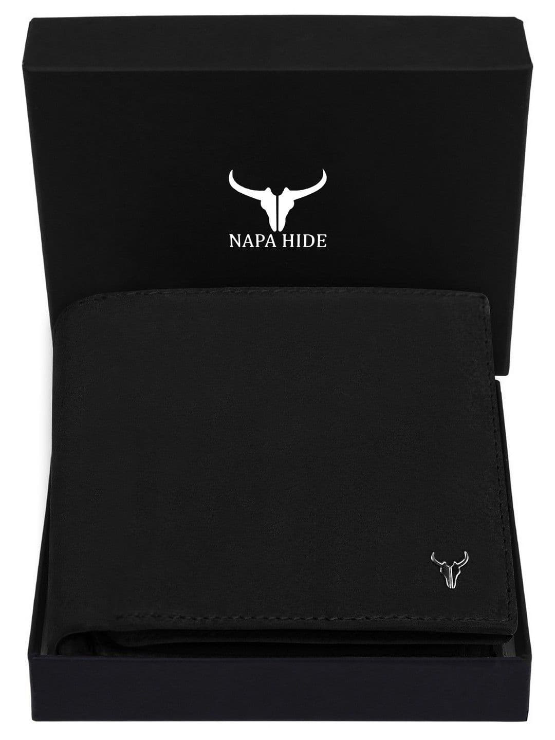 NAPA HIDE Men Textured Leather Two Fold Wallet - view 1
