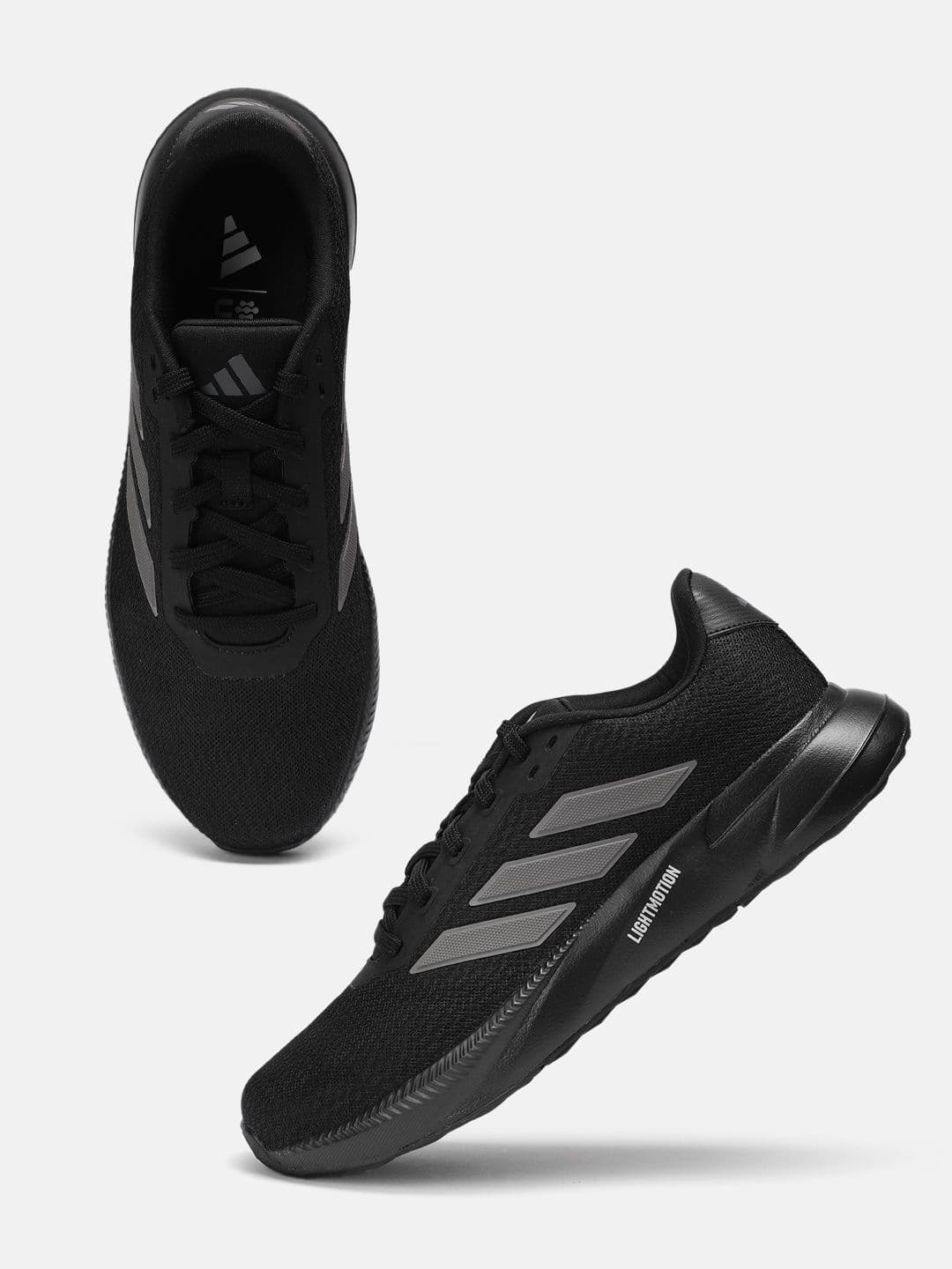 ADIDAS Men LightRun Zoomer Ortholite Ultra Running Shoes - view 1