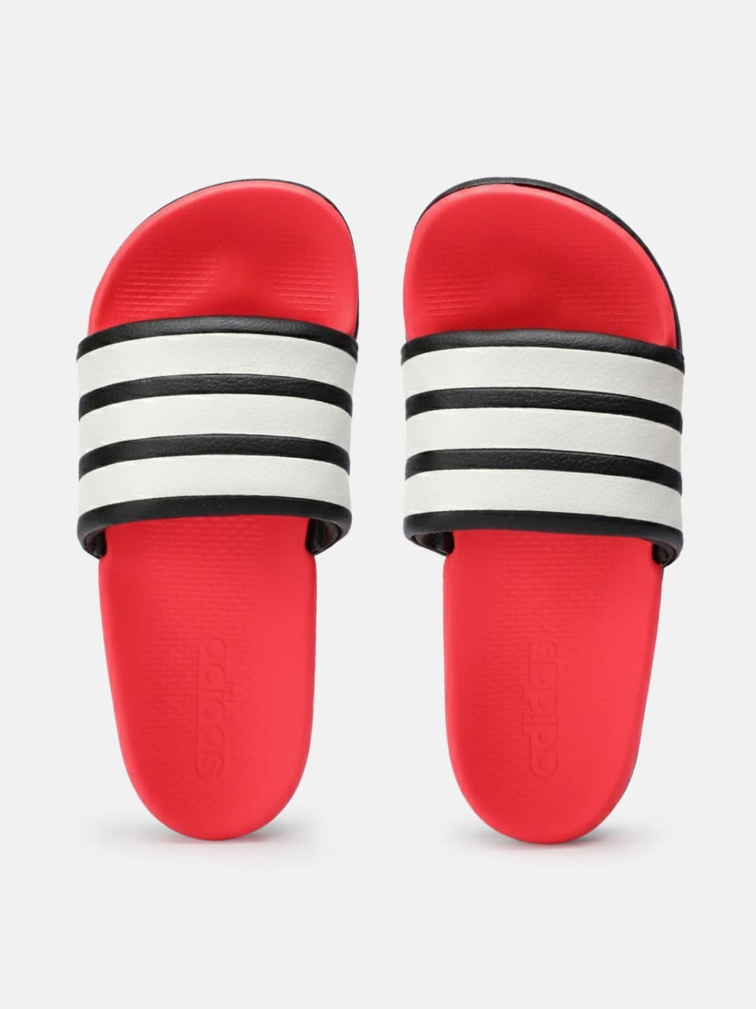 ADIDAS Unisex Adilette Comfort 2.0 Striped Sliders - view 1
