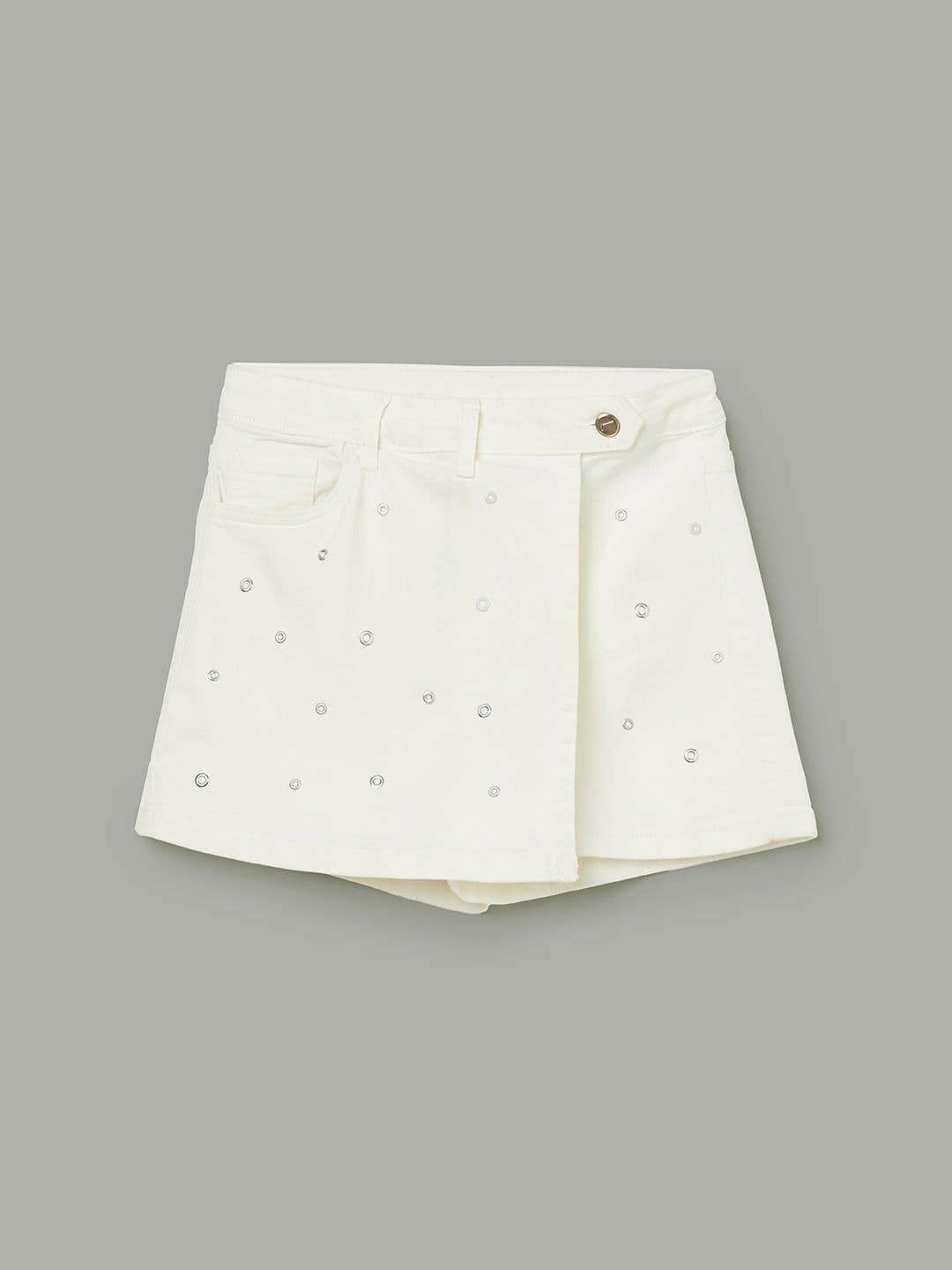 Fame Forever by Lifestyle Cotton Skorts Mini Skirts - view 1