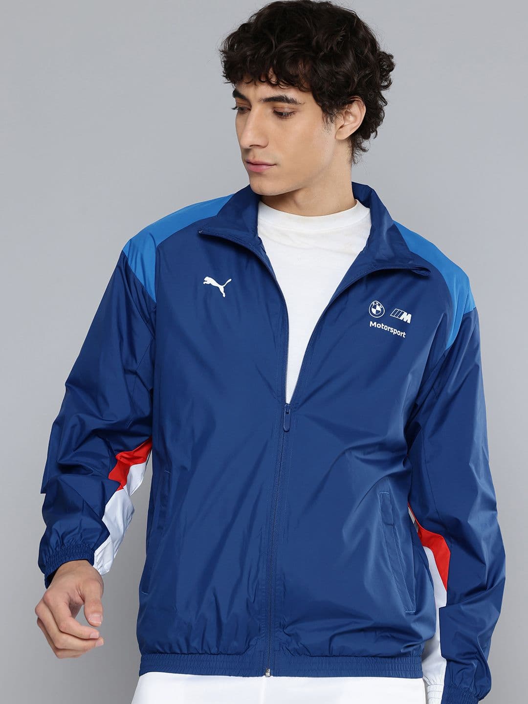 PUMA Motorsport BMW MMS Water Repellent Woven Sporty Jacket - view 1
