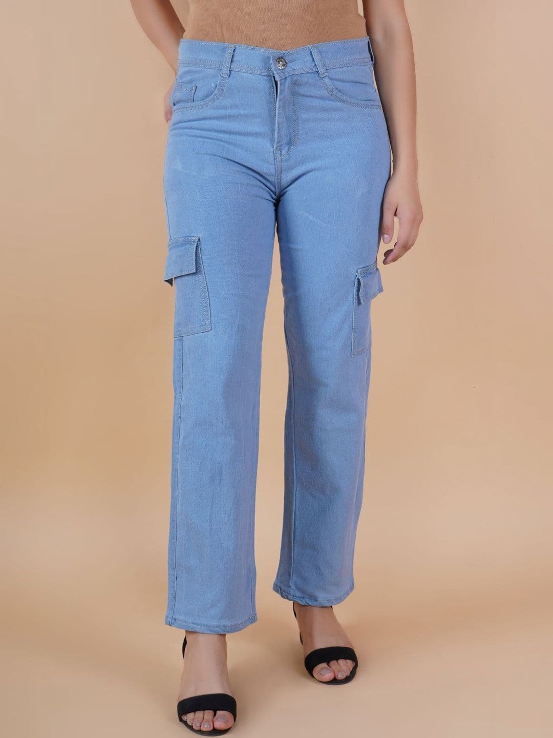 Mast & Harbour Women Classic Mid-Rise Stretchable Jeans - view 1
