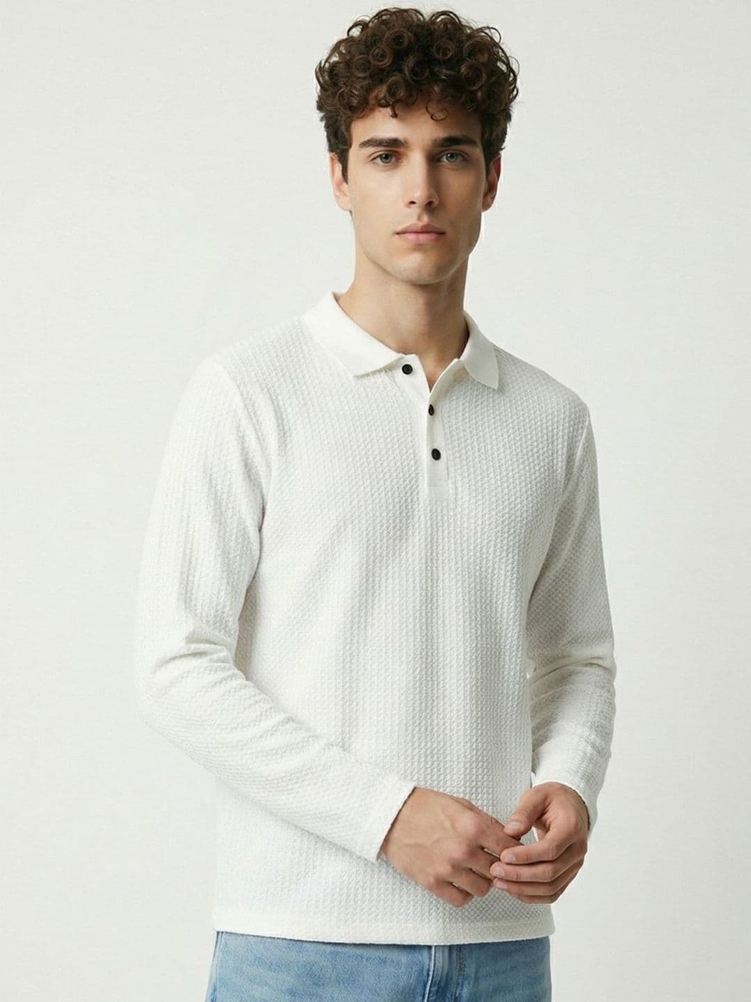 glitchez Men Polo Collar T-shirt - view 1