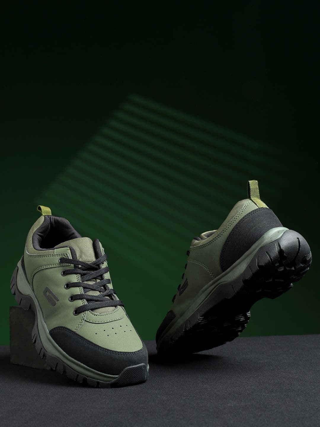 Goldstar Men Low-Cut Trekking Shoes Outdoor Walking & Hiking Shoes with Rugged Grip Sole - view 1