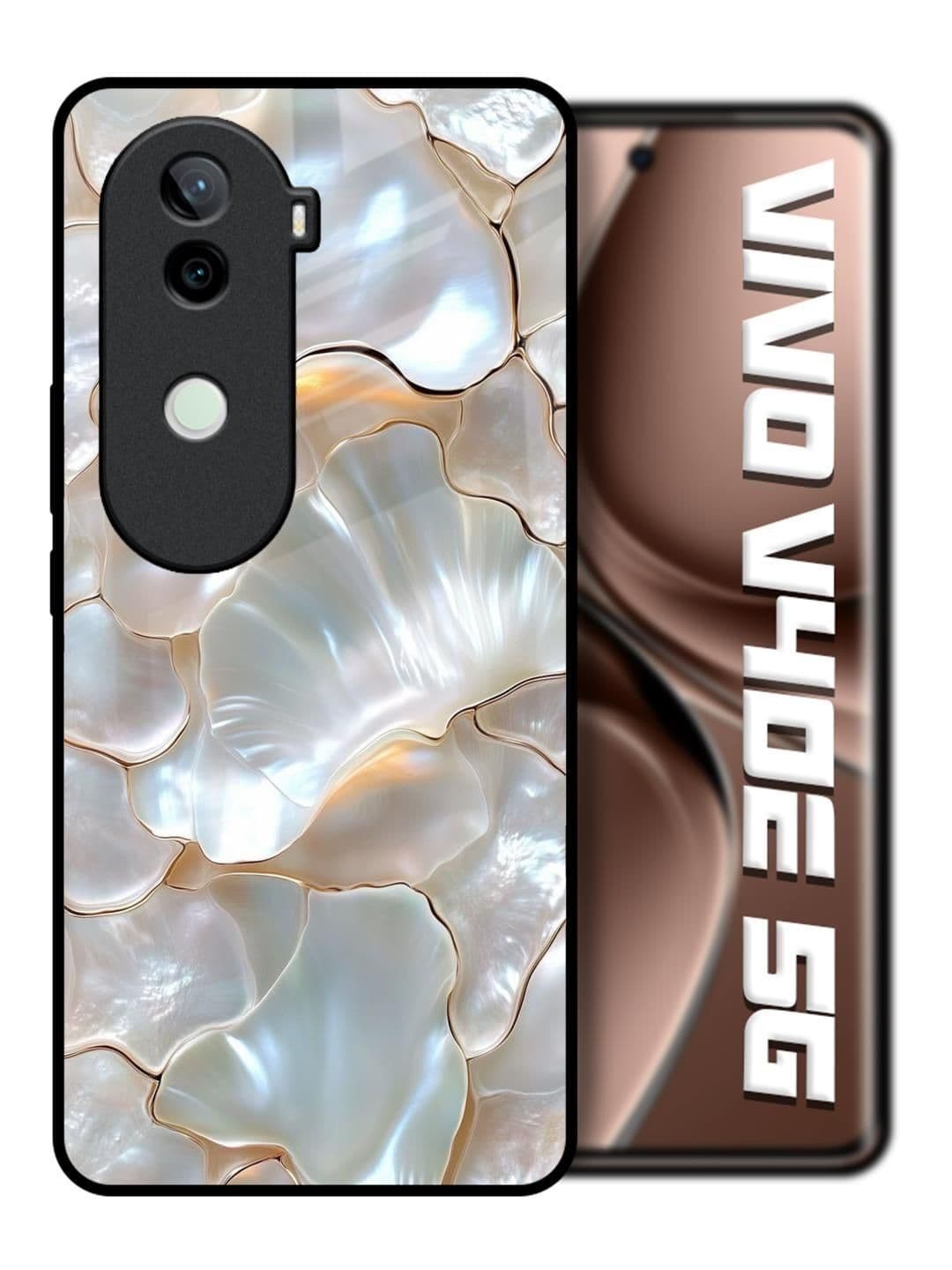QRIOH Solid Printed Vivo V40e 5G Back Case - view 1