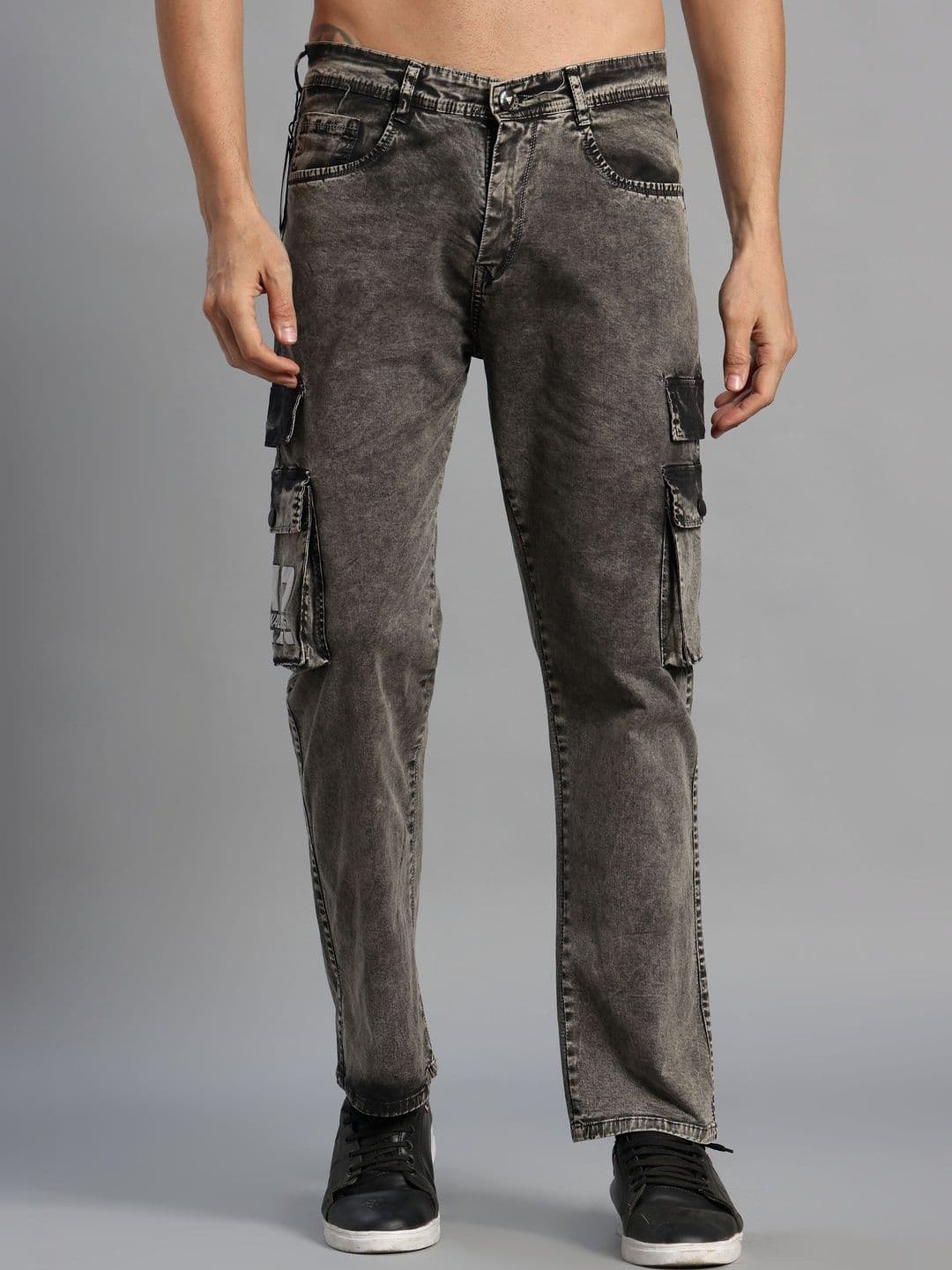 COY Men Comfort Relaxed Fit Mid-Rise Heavy Fade Stretchable Jeans - view 1