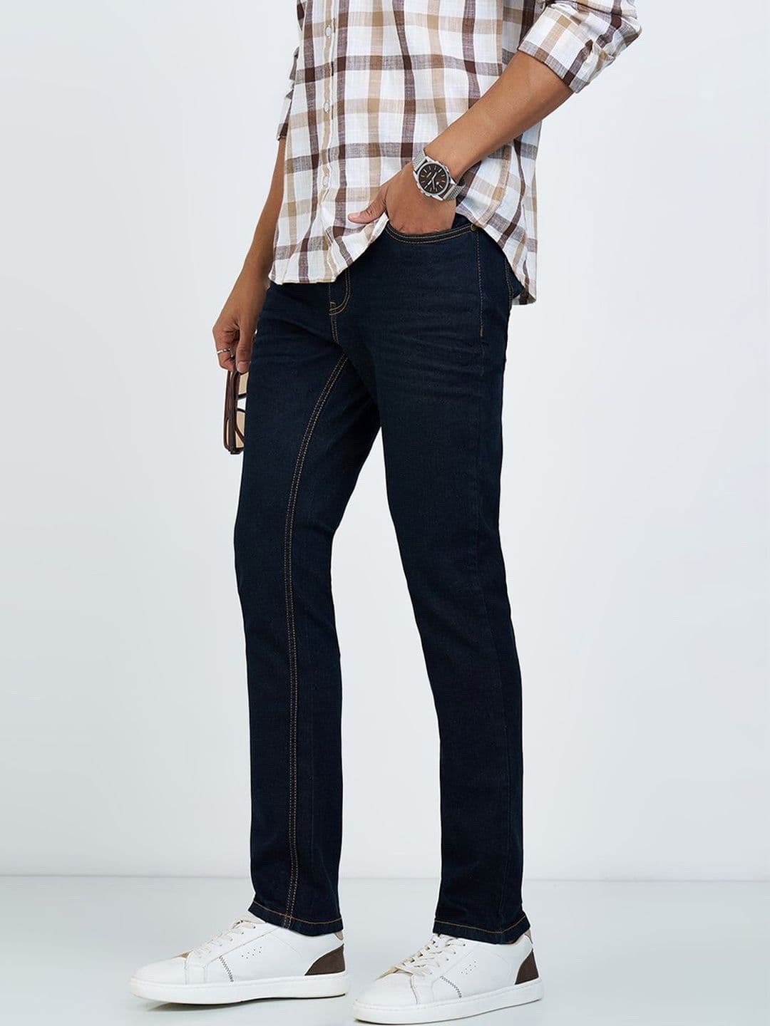 Peregrine by Pantaloons Men Slim Fit Mid-Rise Jeans - view 1