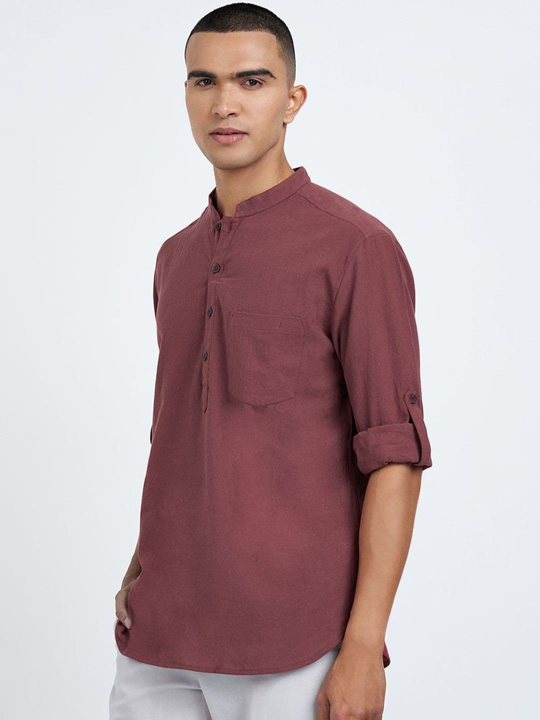 indus route by Pantaloons Men Pathani Kurta - view 1