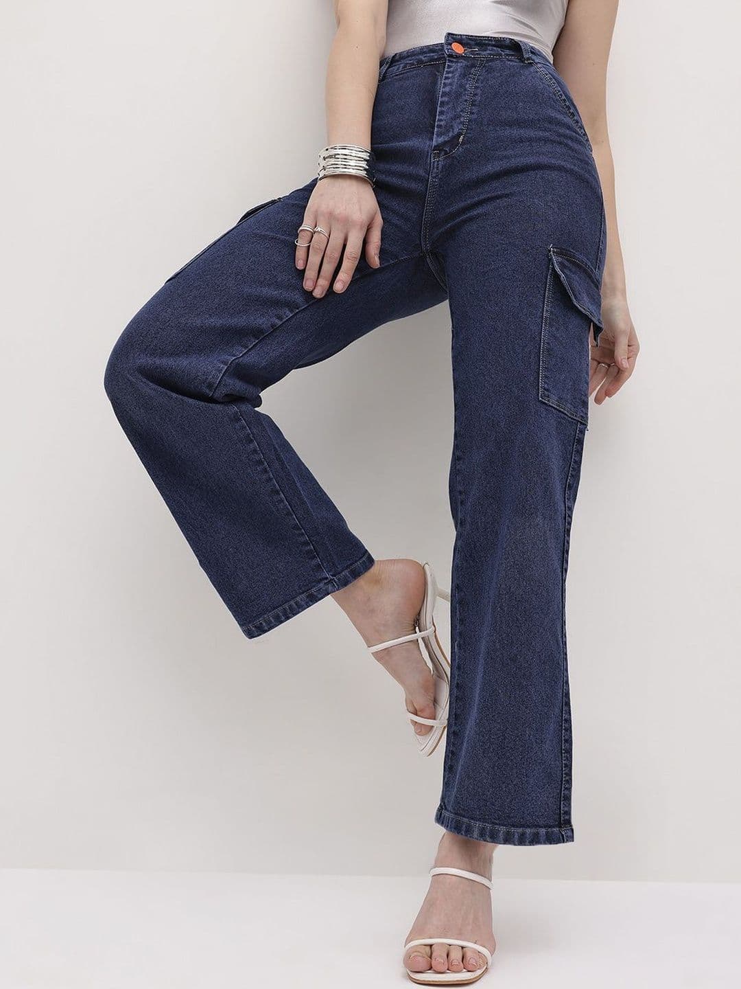 Encrypt Women Comfort Straight Fit High-Rise Stretchable Jeans - view 1