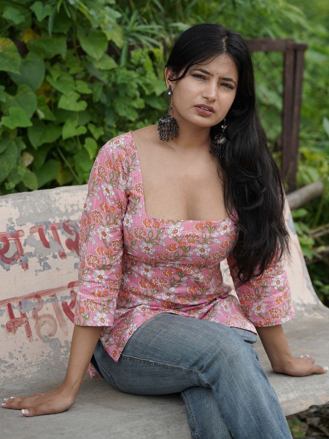 RAJAM Women Floral Printed Kurta - view 1