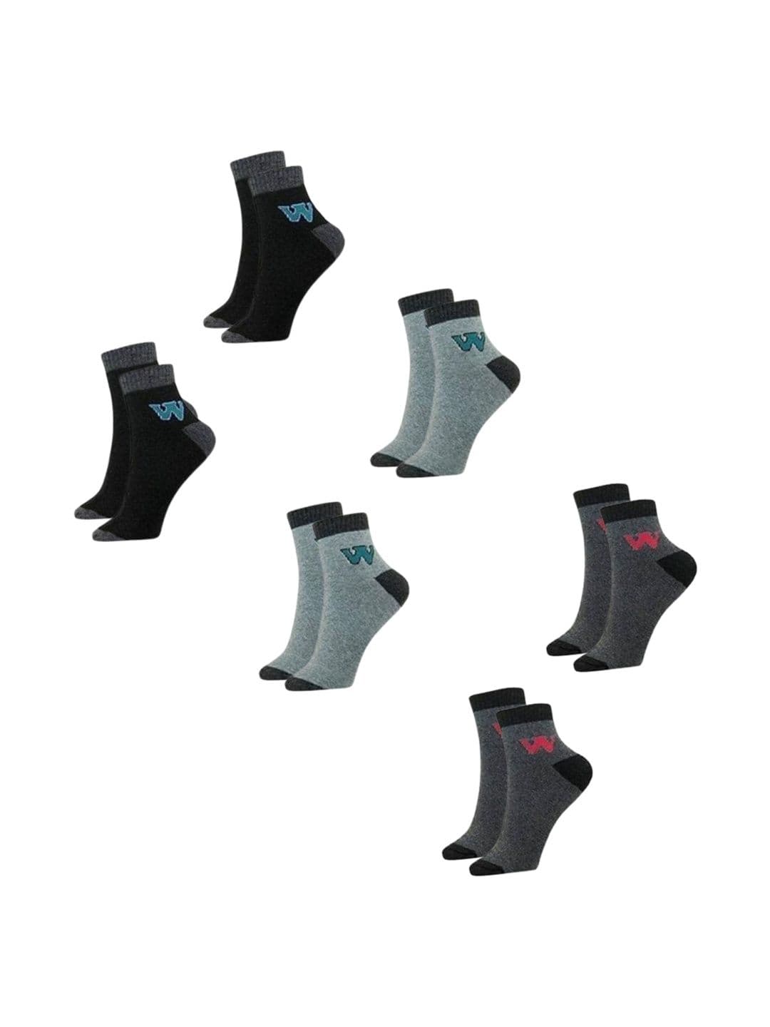 Kalra Magic Men Pack of 6 Cotton Assorted Patterned Ankle Length Socks - view 1