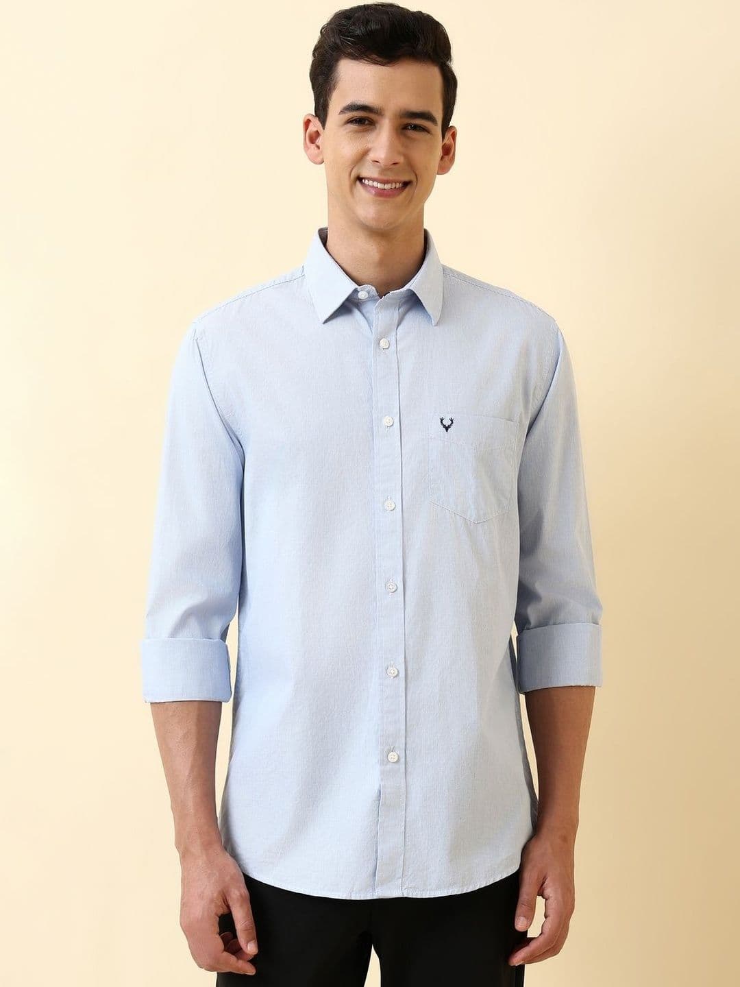 Allen Solly Men Slim Fit Striped Casual Shirt - view 1