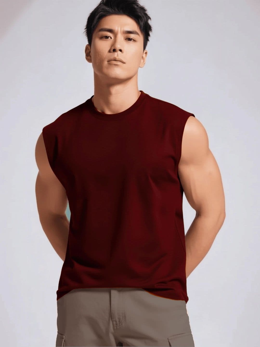 JUARI BE A GENTLEMAN Cotton Gym Vest