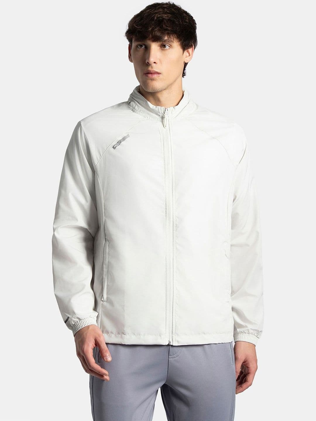 Jockey Microfiber Active Wear Water Resistant Convertible Hoodie Jacket - MV40 - view 1