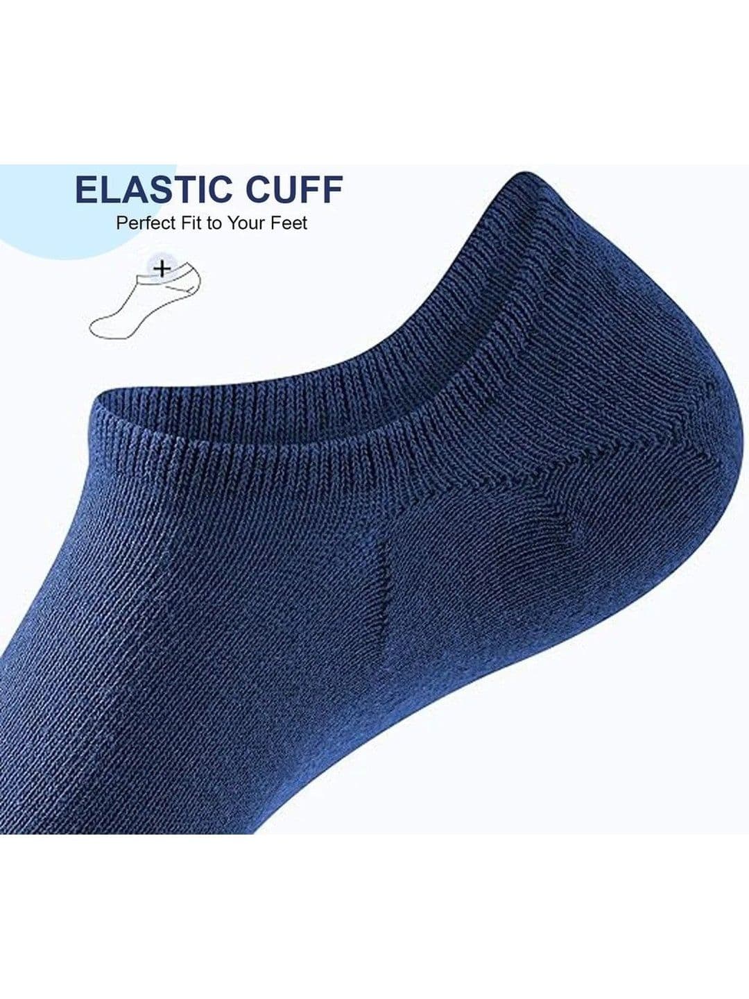 Kalra Magic Men Pack of 9 Cotton Assorted Shoe Liners Socks - view 1