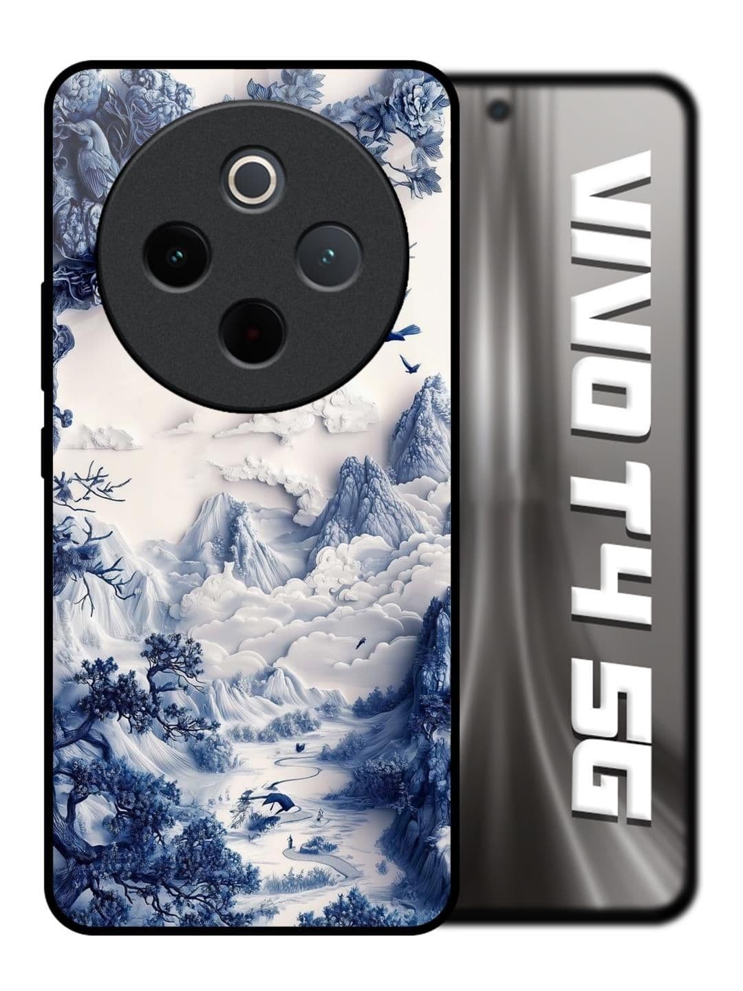 QRIOH Conversational Printed Vivo T4 5G Back Case Mobile Accessories