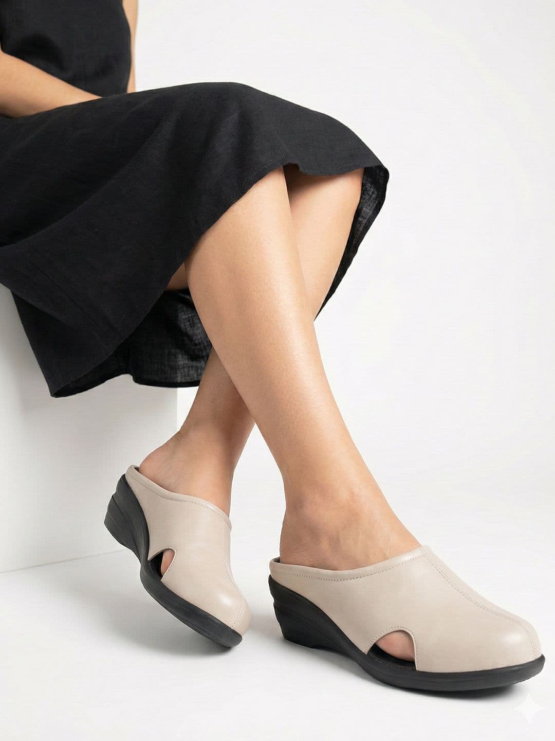FAUSTO Women PU Mules - view 1
