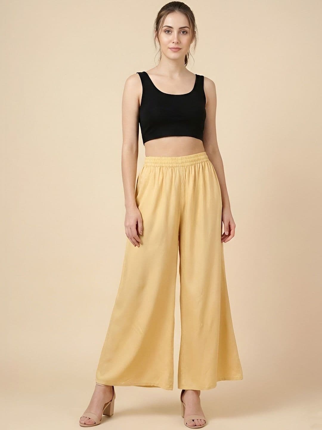 MUFFLY Women Flared Palazzos - view 1