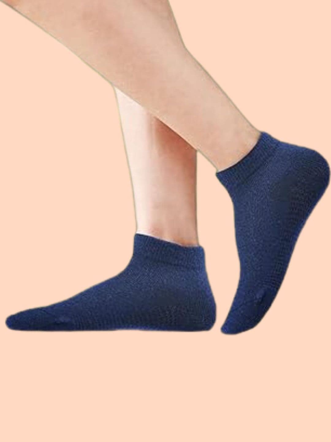 MJE Men Cotton Blend Ankle Length Socks - view 1