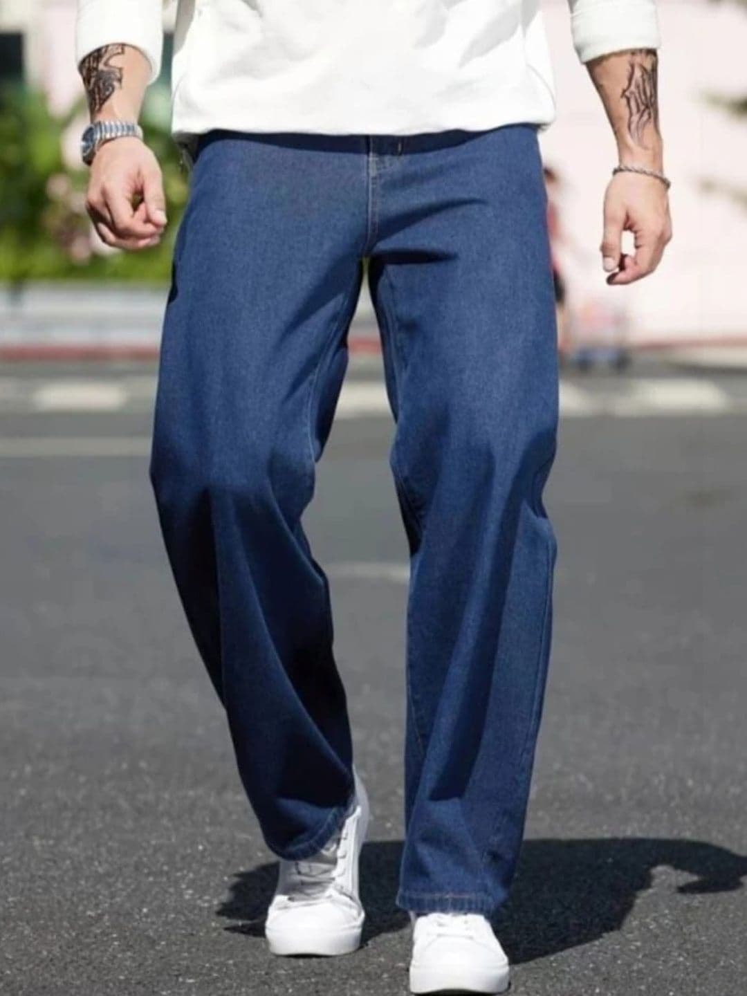Belvog Men High-Rise Stretchable Jeans - view 1