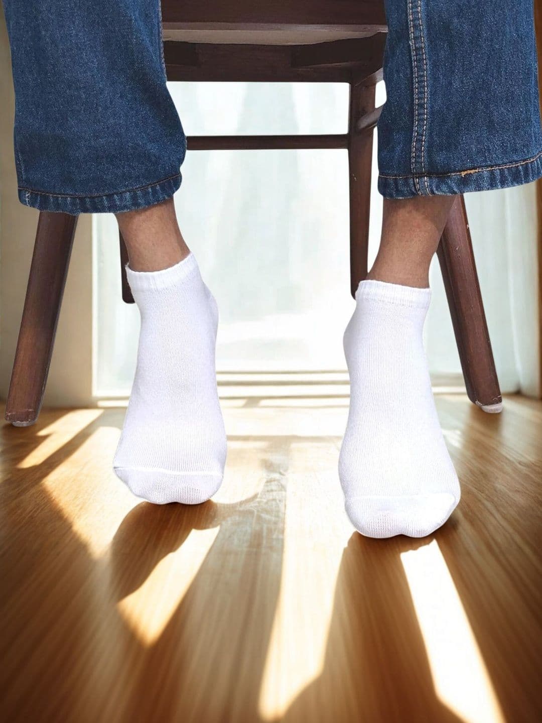 MJE Men Cotton Blend Ankle Length Socks - view 1