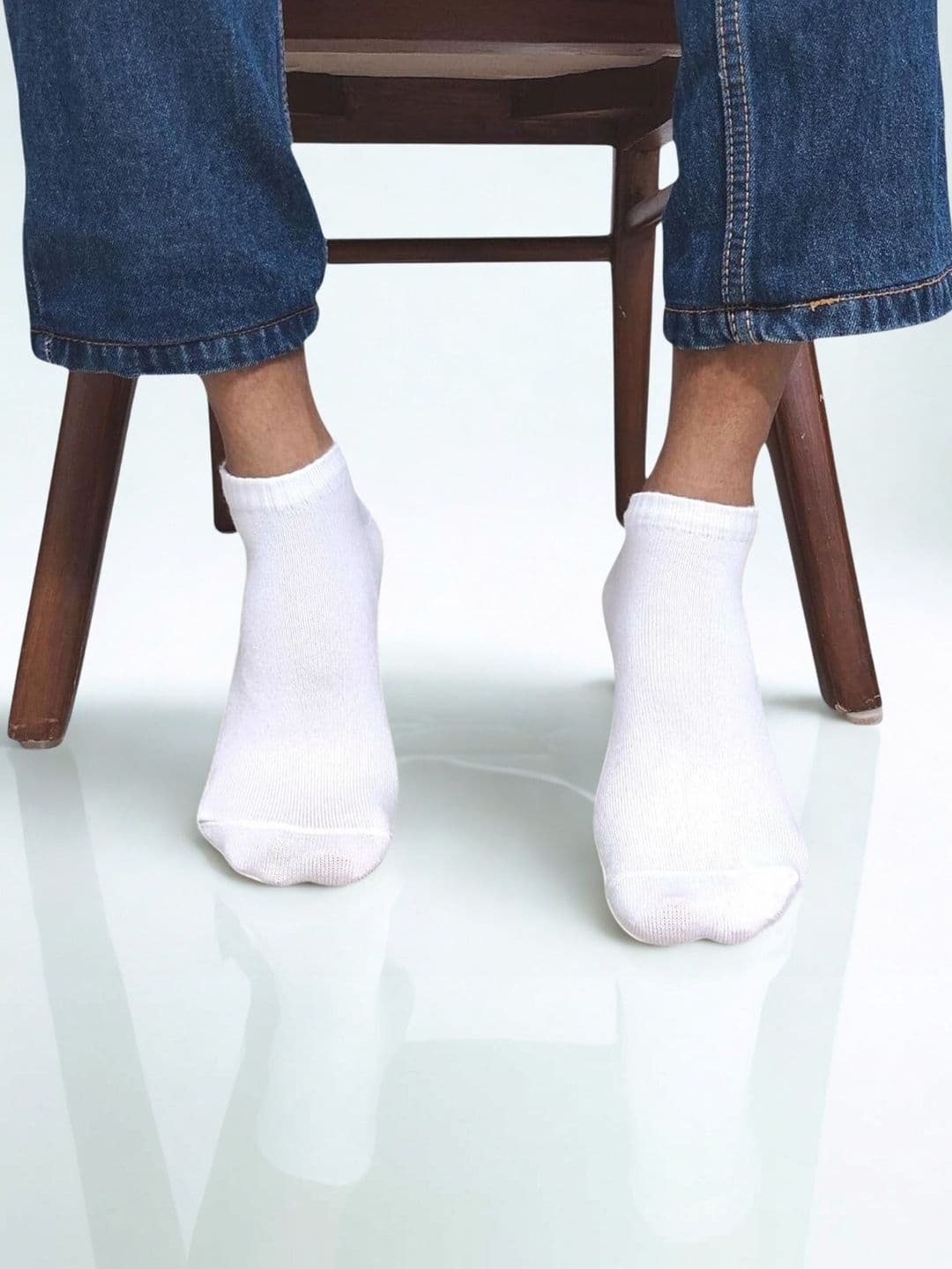MJE Men Cotton Blend Ankle Length Socks - view 1