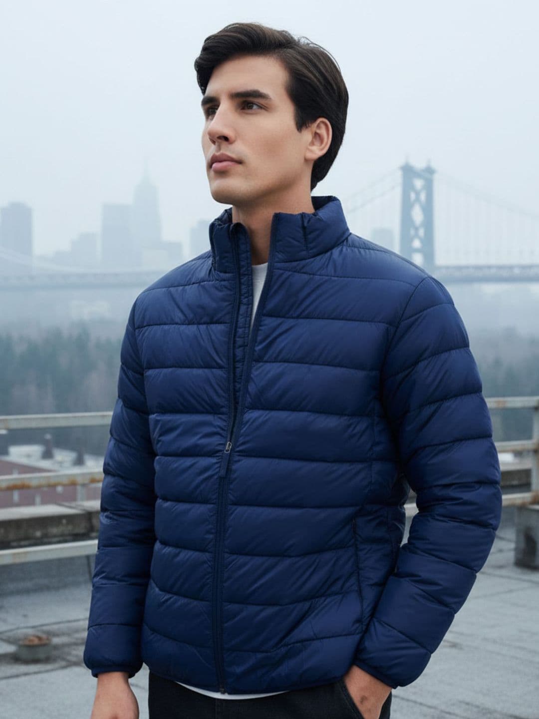 XYXX Men Puffer Jacket - view 1