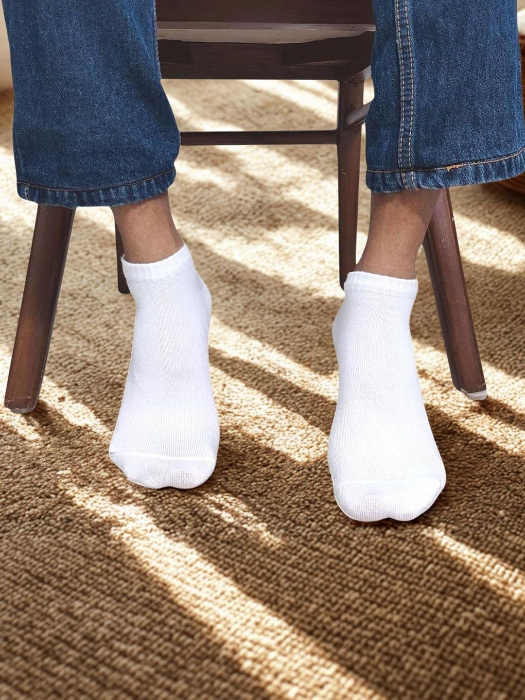 MJE Men Cotton Blend Ankle Length Socks - view 1