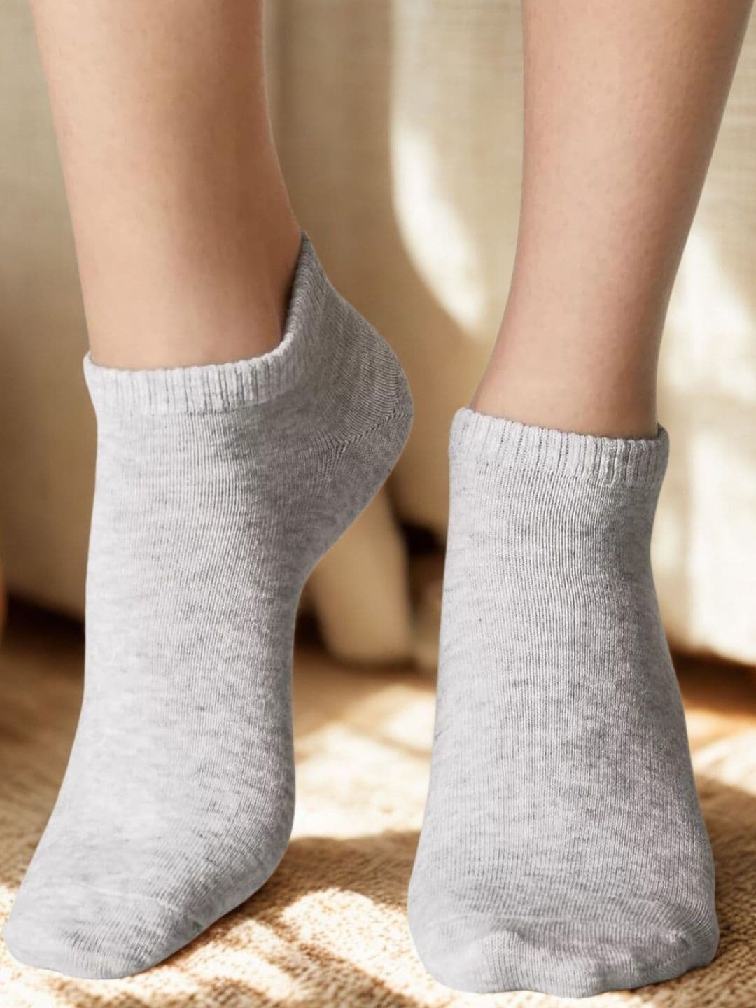 MJE Men Cotton Blend Ankle Length Socks - view 1