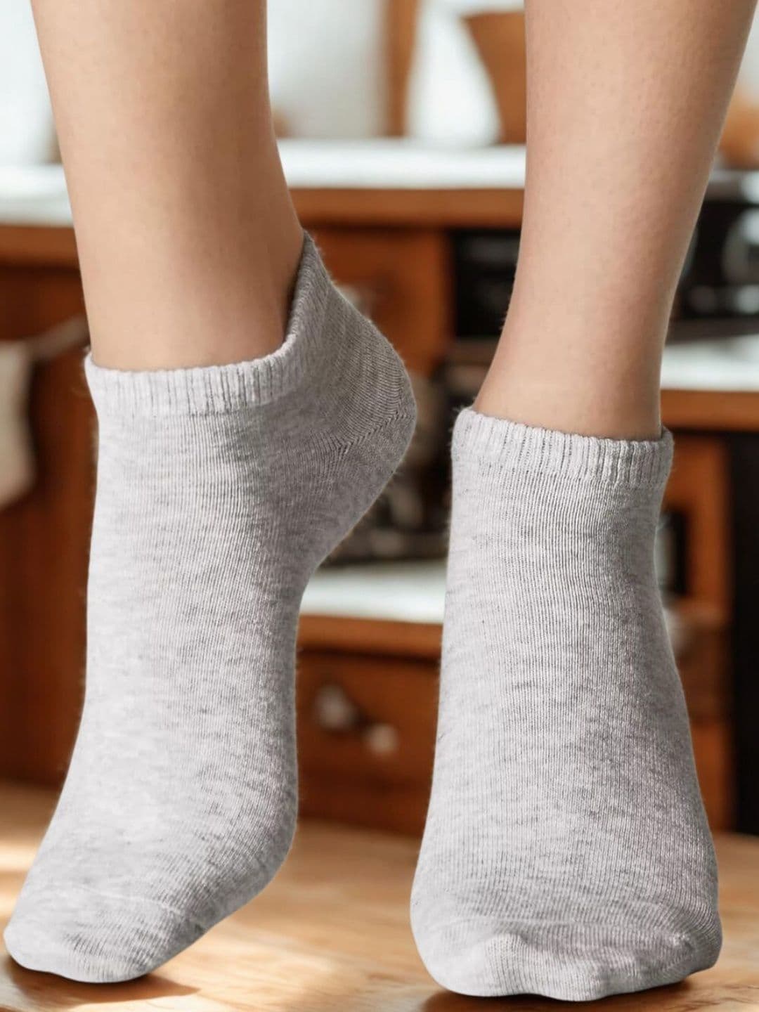 MJE Men Cotton Blend Ankle Length Socks - view 1