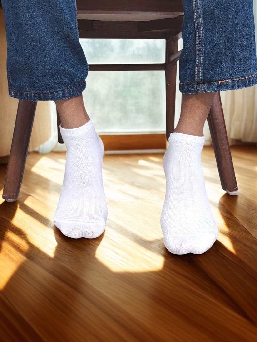 MJE Men Cotton Blend Ankle Length Socks - view 1
