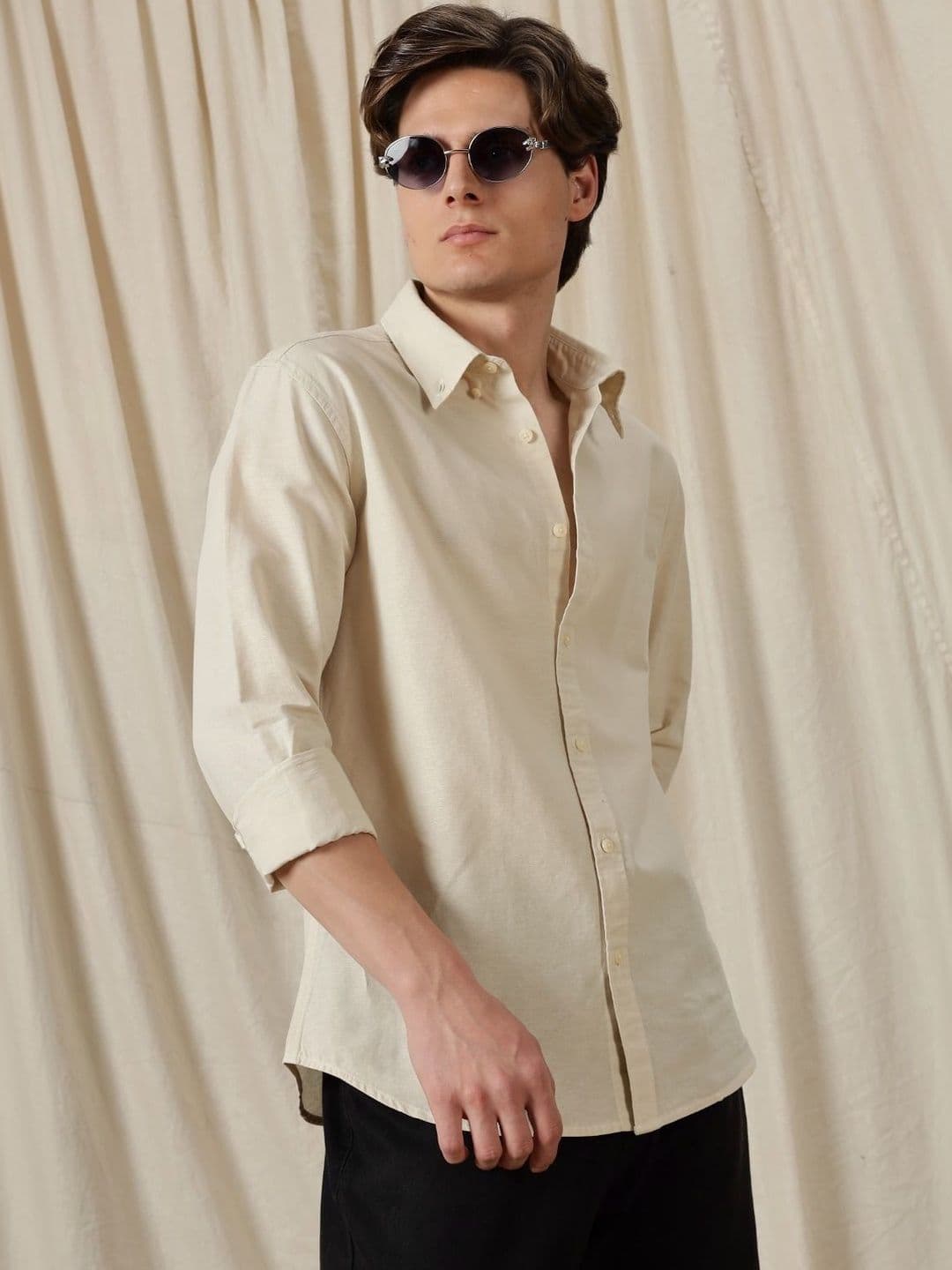Blu MNKY Men Classic Slim Fit Casual Shirt - view 1