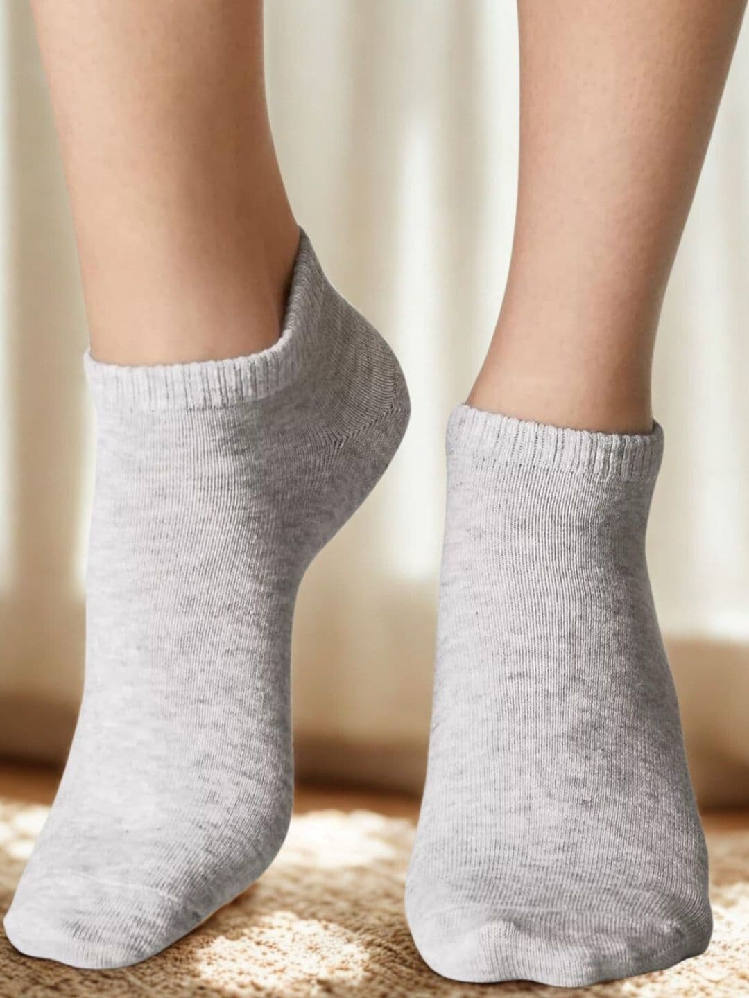 MJE Men Cotton Blend Ankle Length Socks - view 1