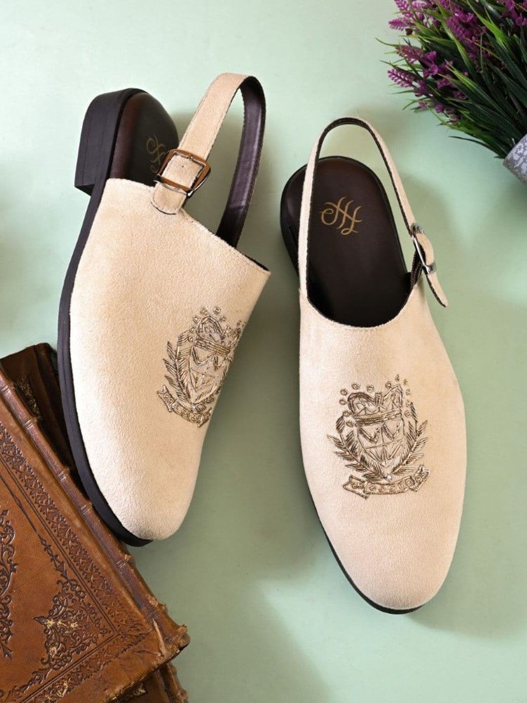 House of Pataudi Men Buckle Shoe-Style Sandals - view 1