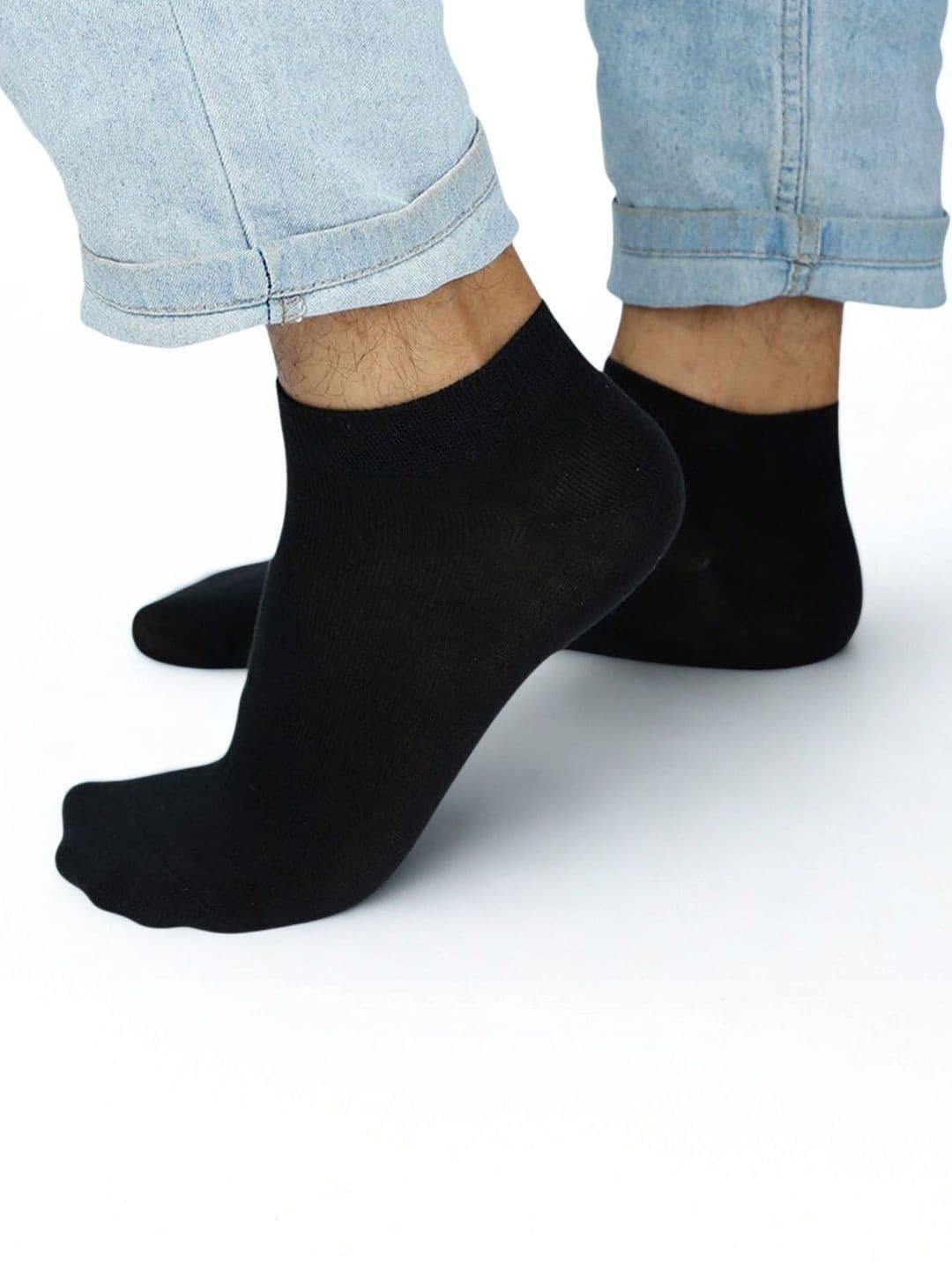 MJE Men Cotton Blend Ankle Length Socks - view 1